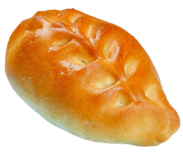 Пирожок с яблоками